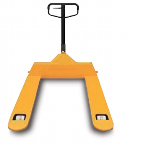 Wide pallet truck with 2500 kg capacity