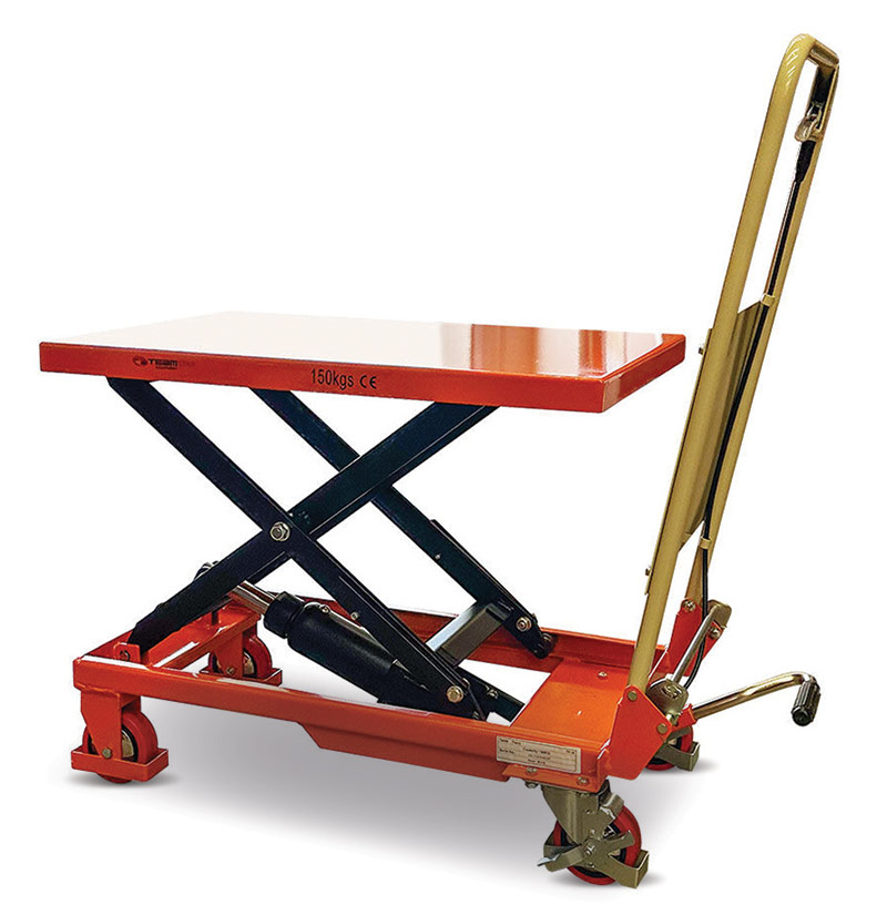 150kg capacity manual-assist scissor lift (SLM150)