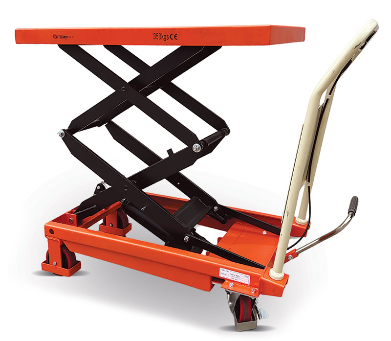 350kg capacity manual-assist scissor lift (SLM350)