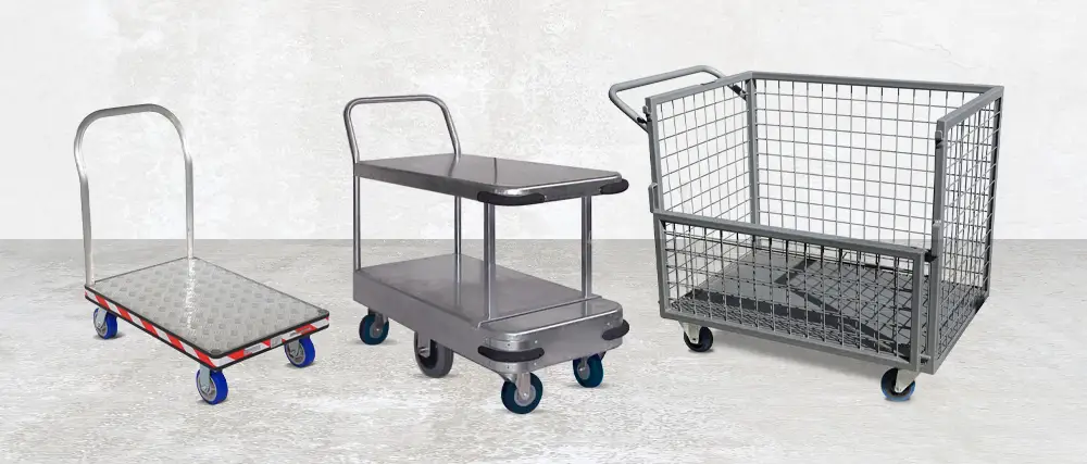 Industrial trolleys range