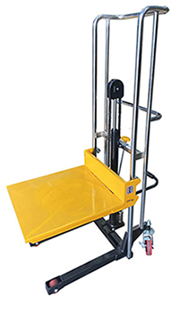 Fork and platform stacker